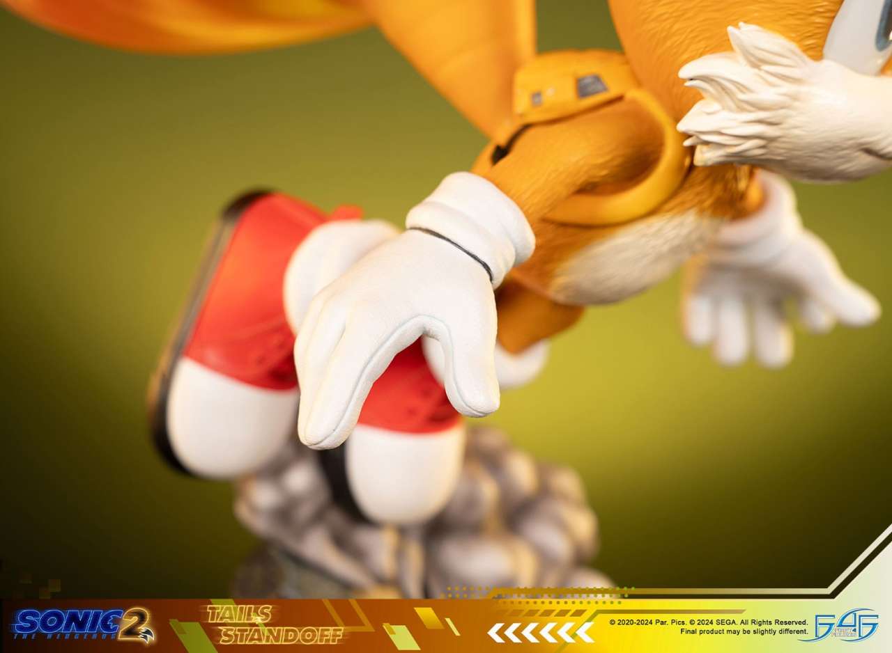 SONIC THE HEDGEHOG 2 - Tails Standoff - Statue 32cm