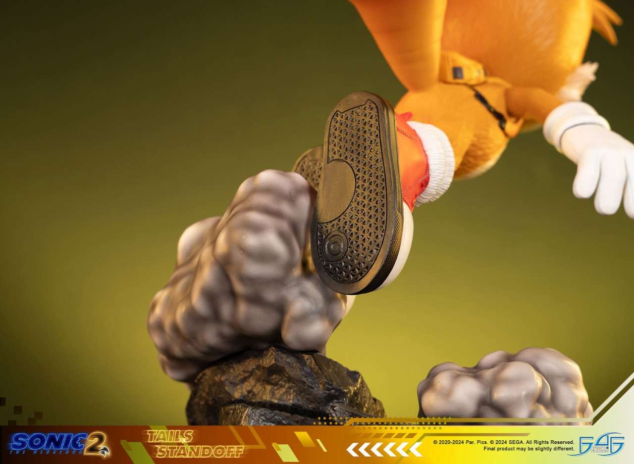 SONIC THE HEDGEHOG 2 - Tails Standoff - Statue 32cm
