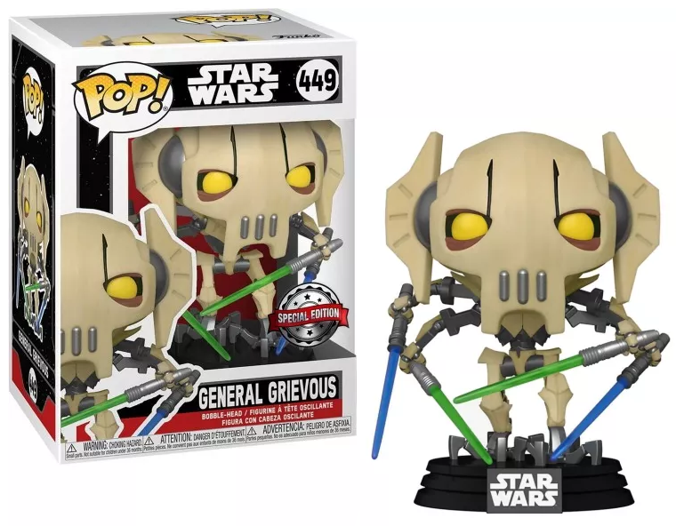 STAR WARS - POP N° 449 - General Grievous "4 Lightsabers"