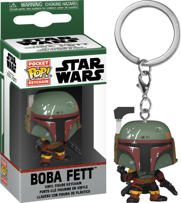 STAR WARS - Pocket Pop Keychains - Book of Boba Fett - Boba Fett
