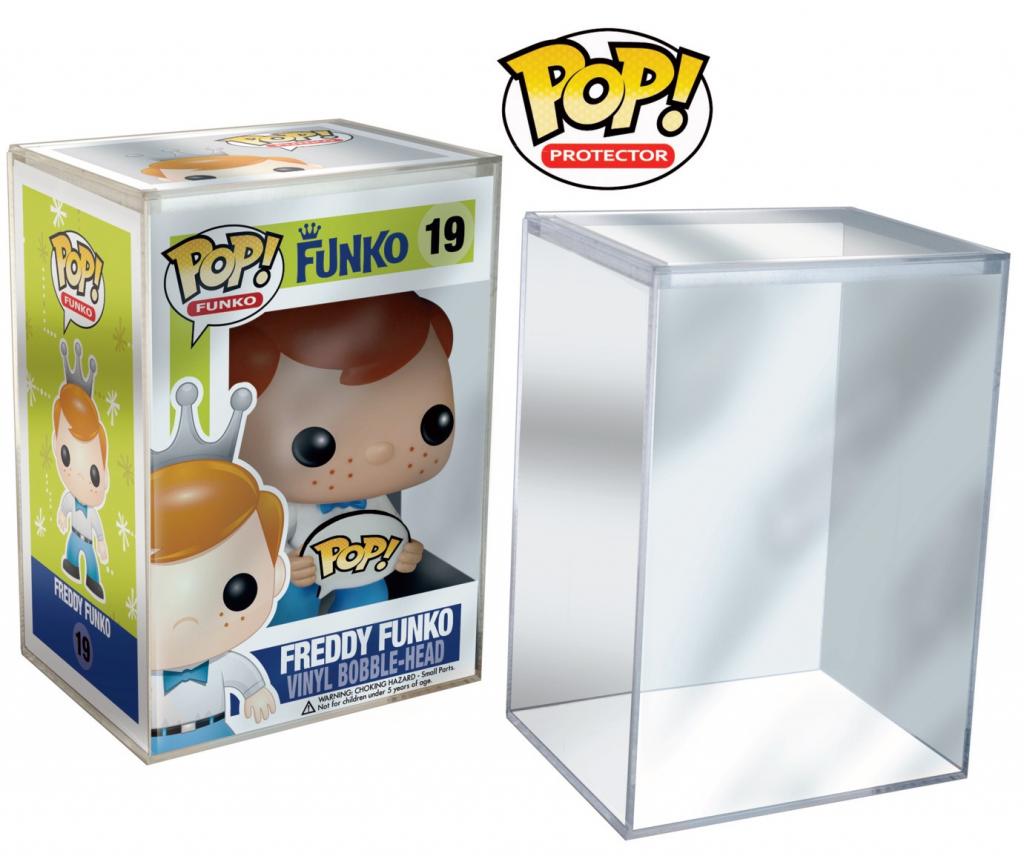 FUNKO STORAGE BOX - Hard Acrylic POP Protector Box 'Official By FUNKO'