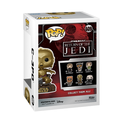 STAR WARS 6 "40TH ANNIVERSARY" - POP N° 609 - C3PO on Chair