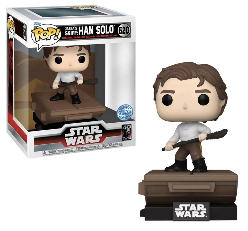 STAR WARS - POP Deluxe N° 620 - JABBA'S Skiff : Han Solo
