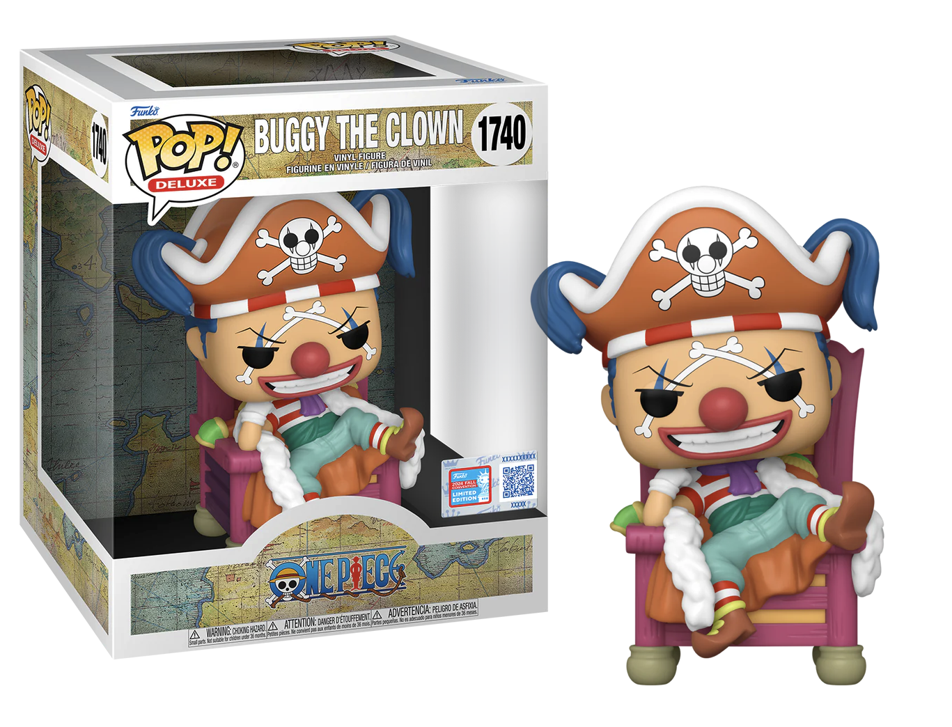 ONE PIECE - POP Deluxe N° 1740 - Buggy The Clown "Fall Convention"