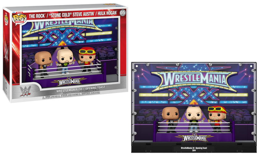 WWE - POP Moments Deluxe N° 05 - Wrestlemania 30 Opening Toast