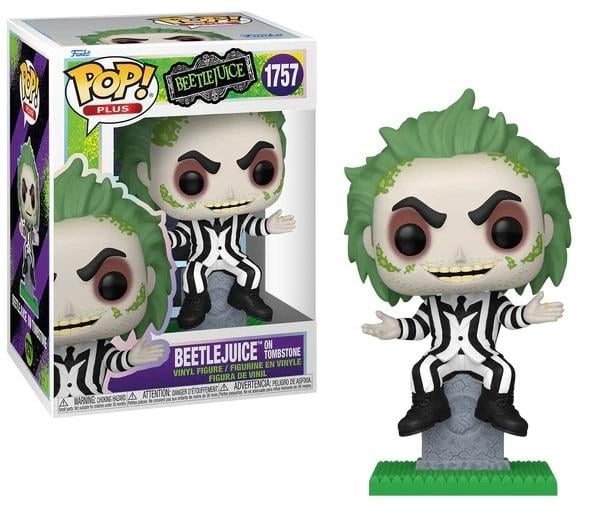 BEETLEJUICE - POP Plus N° 1757 - Beetlejuice with tombstone