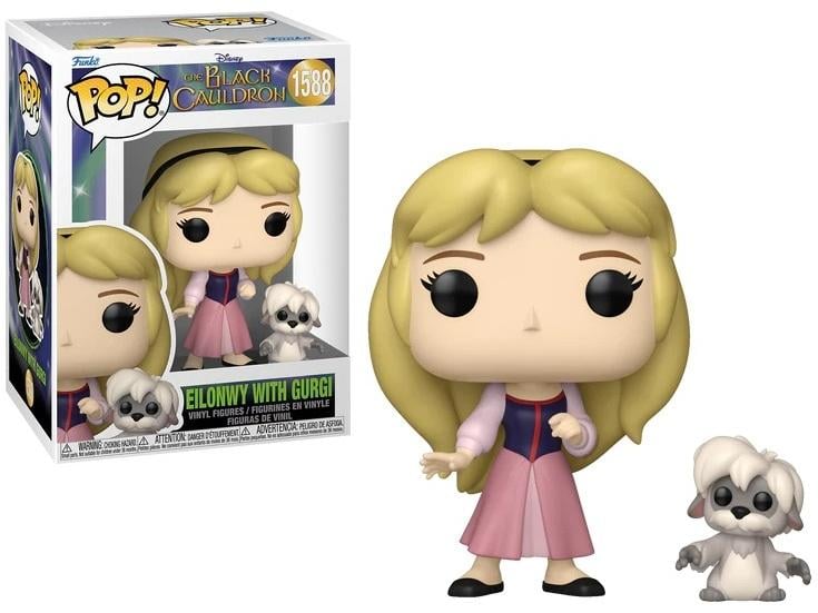 BLACK CAULDRON - POP & Buddy N° 1588 - Eilonwy with Gurgi
