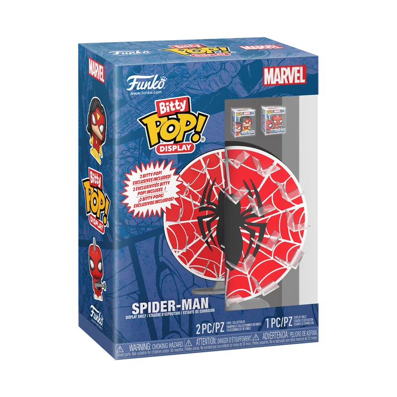 BITTY POP Display - Spider-Man Web