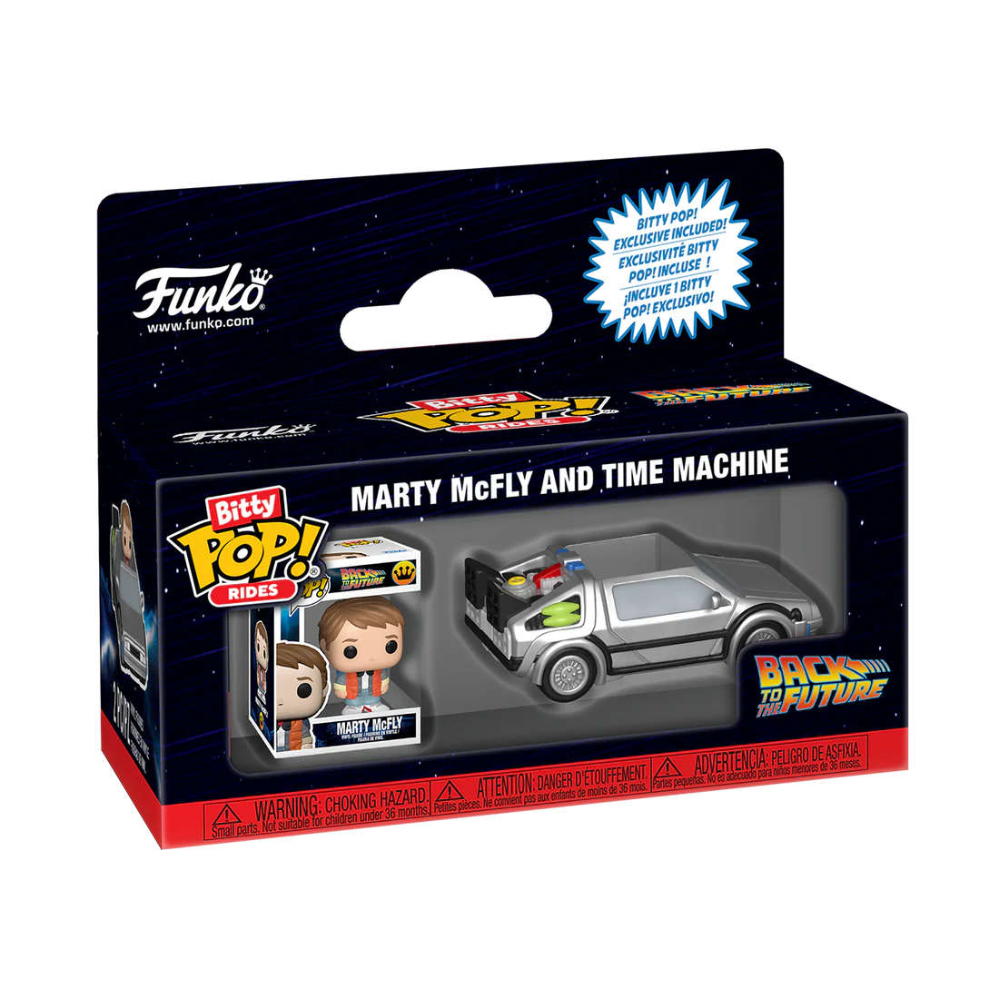 BACK TO THE FUTURE - Bitty Pop Ride - Time Machine
