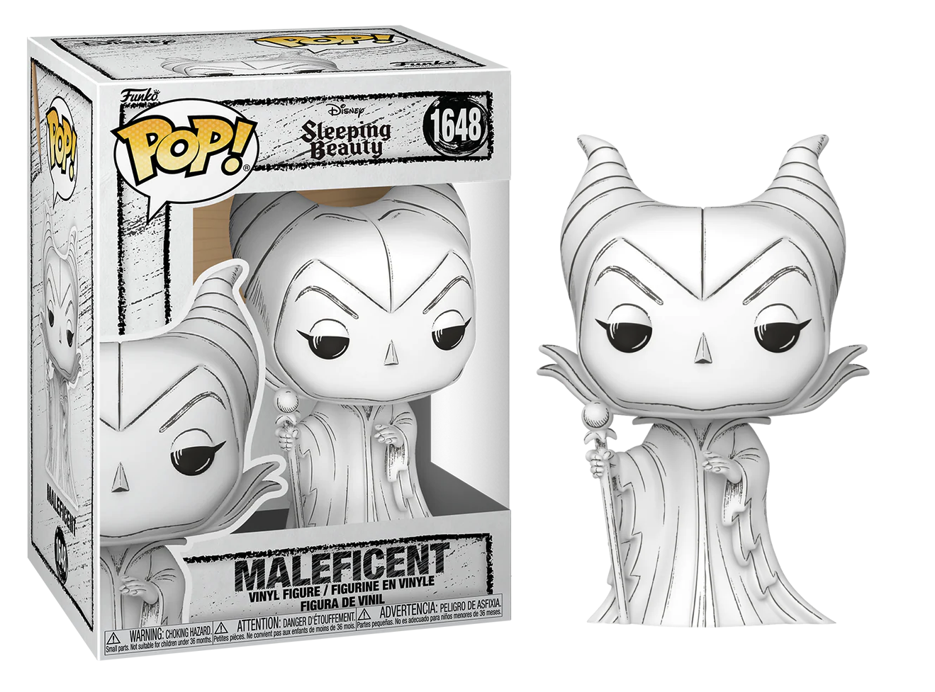 SKETCHED - POP Disney N° 1648 - Maleficient