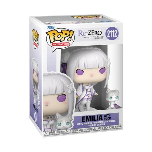 RE ZERO - POP & Buddy N° 2112 - Emilia with Puck