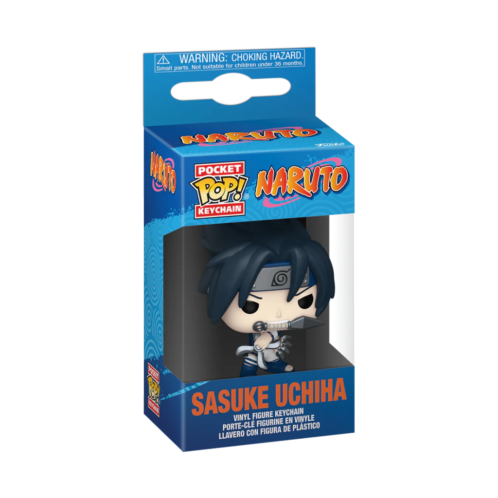 NARUTO CLASSIC - Pocket Pop Keychain - Sasuke Uchiha