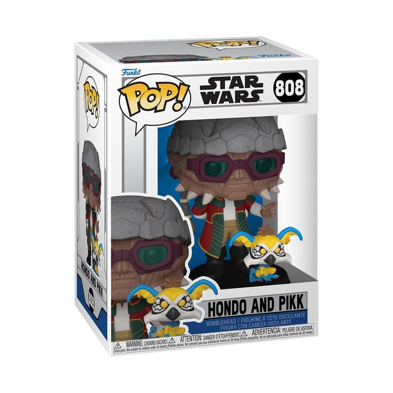 STAR WARS THE CLONE WARS - POP & Buddy N° 808 - Hondo & Pikk