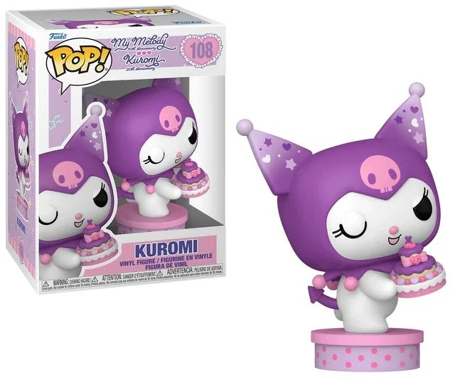 KUROMI 20TH ANNIVERSARY - POP N° 108 - Kuromi with Cake