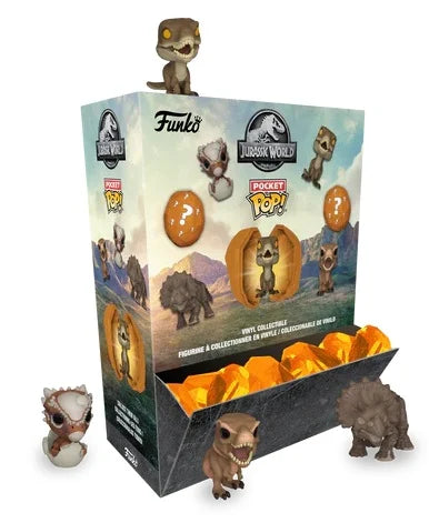 JURASSIC PARK - Pocket POP Amber (BOX 12 Figurines)