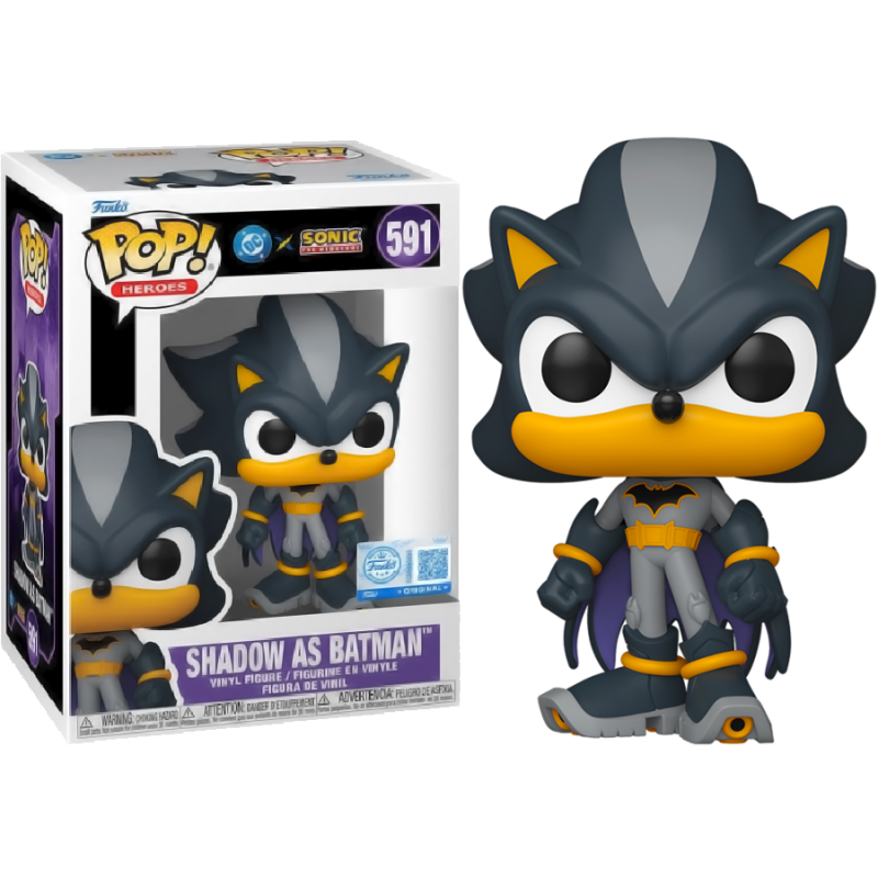 JLA & SONIC - POP Heroes N° 591 - Shadow As Batman