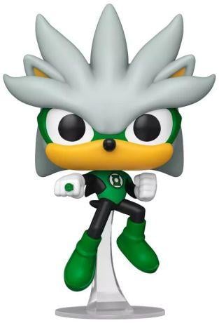 JLA & SONIC - POP Heroes N° 592 - Silver As The Green Lantern