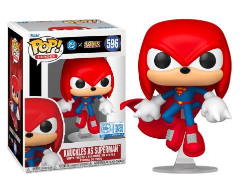 JLA & SONIC - POP Heroes N° 596 - Knuckles As Superman