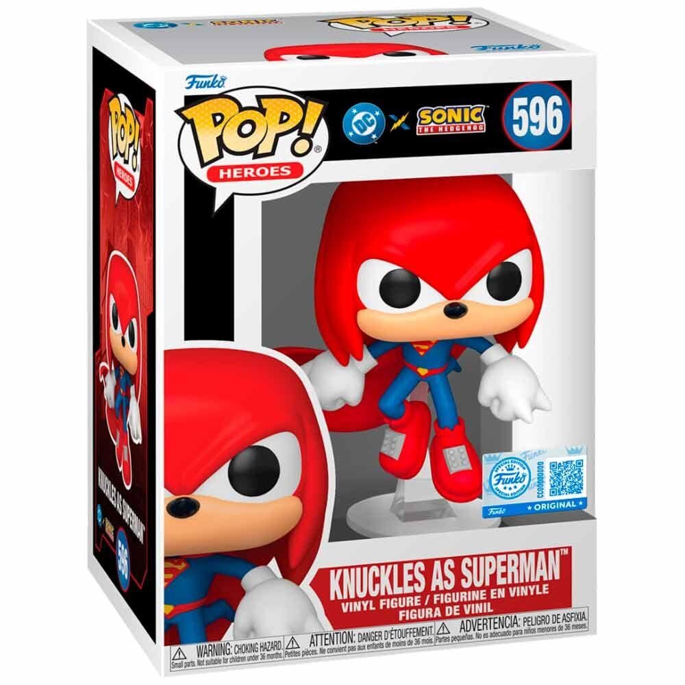 JLA & SONIC - POP Heroes N° 596 - Knuckles As Superman