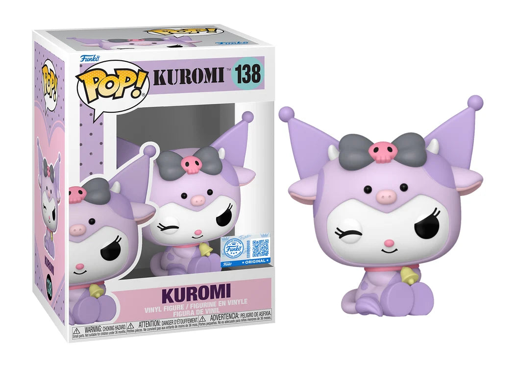 HELLO KITTY - POP Sanrio N° 138 - Kuromi in cow cosplay