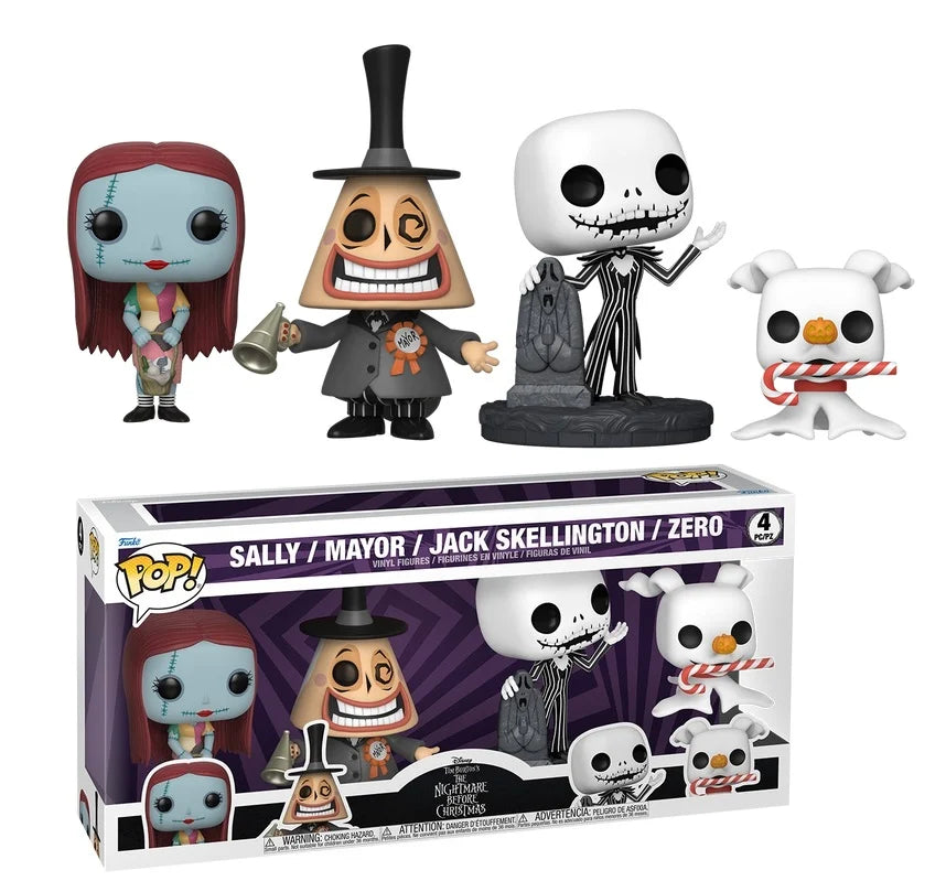 NIGHTMARE BEFORE CHRISTMAS - POP Disney - 4PK