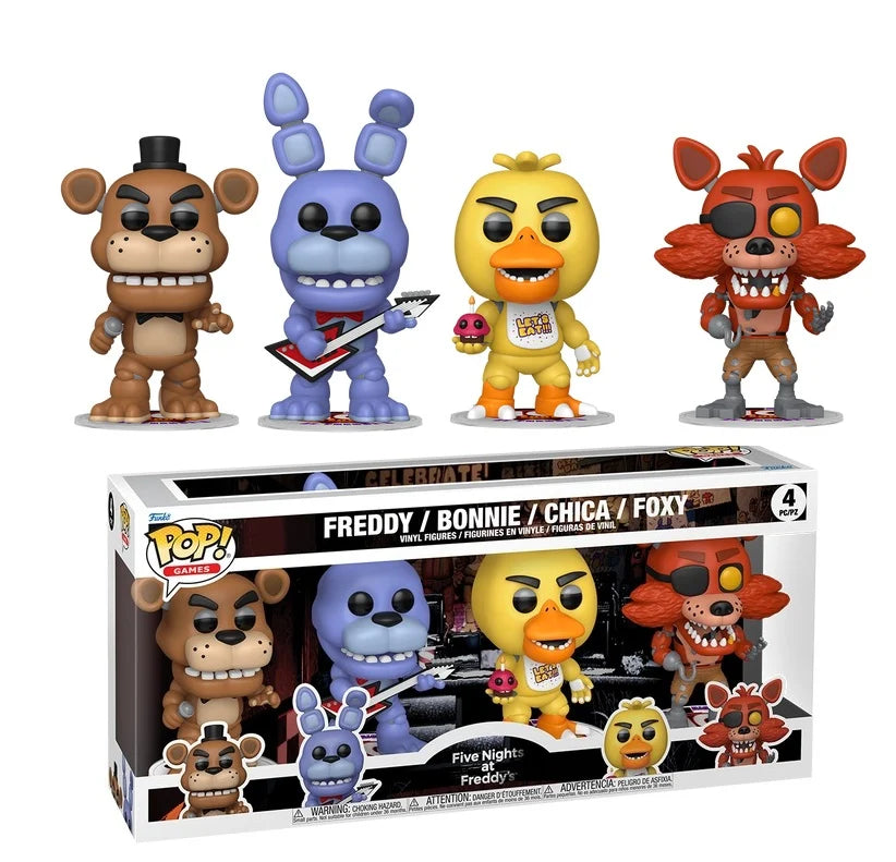 FIVE NIGHTS AT FREDDY'S - POP Games - 4PK