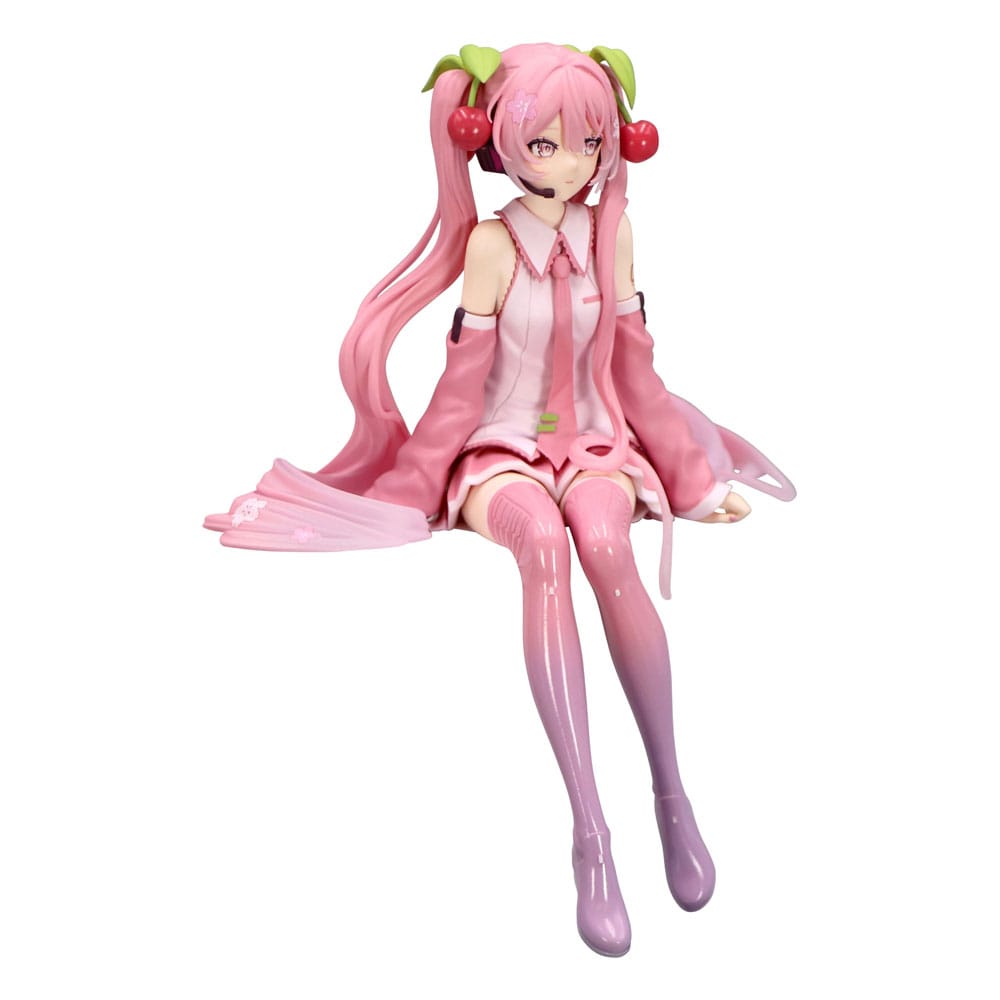 HATSUNE MIKU - Sakura Miku - Statue Noodle Stopper 14cm