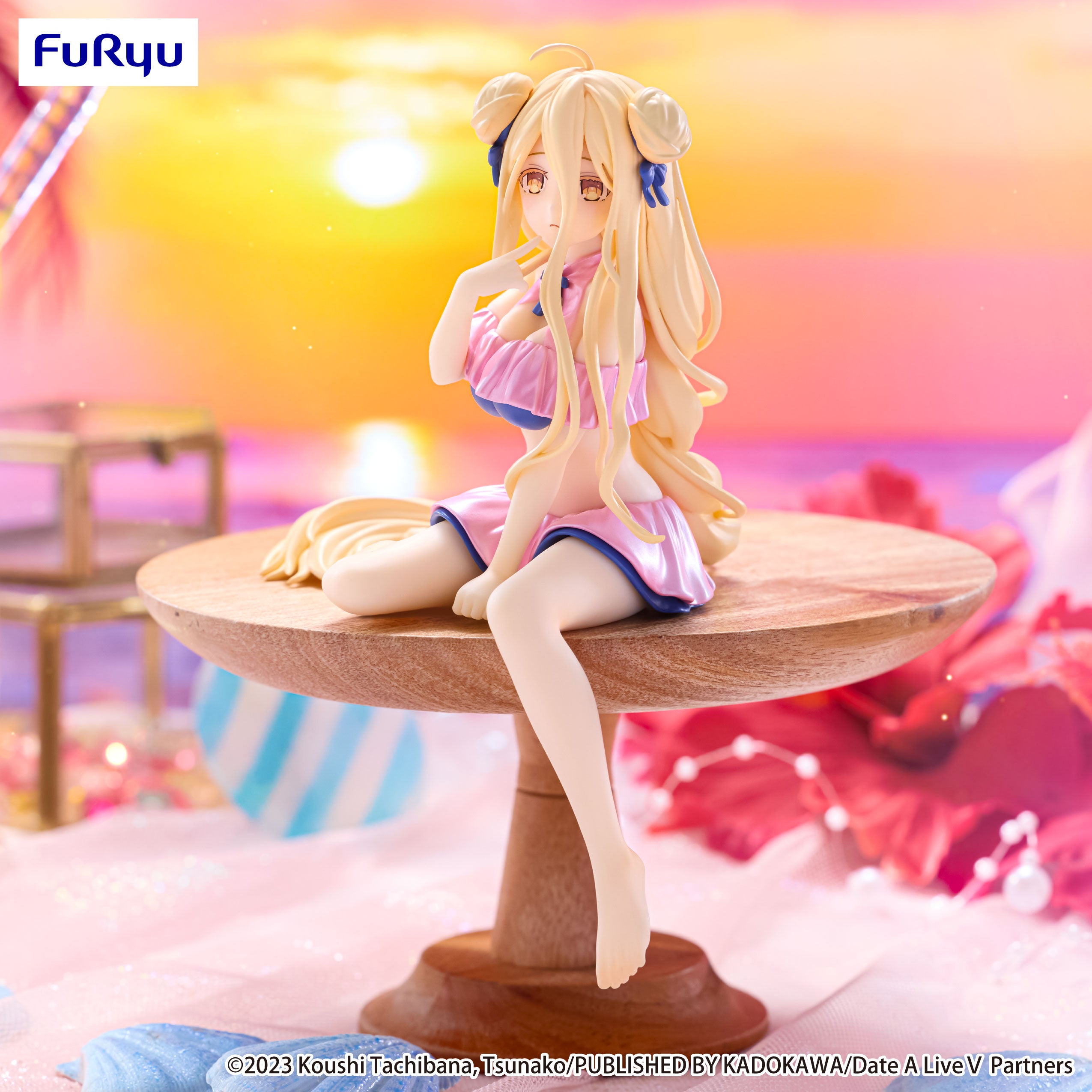 DATE A LIVE V - Mukuro Hoshimiya - Statue Noodle Stopper 13cm