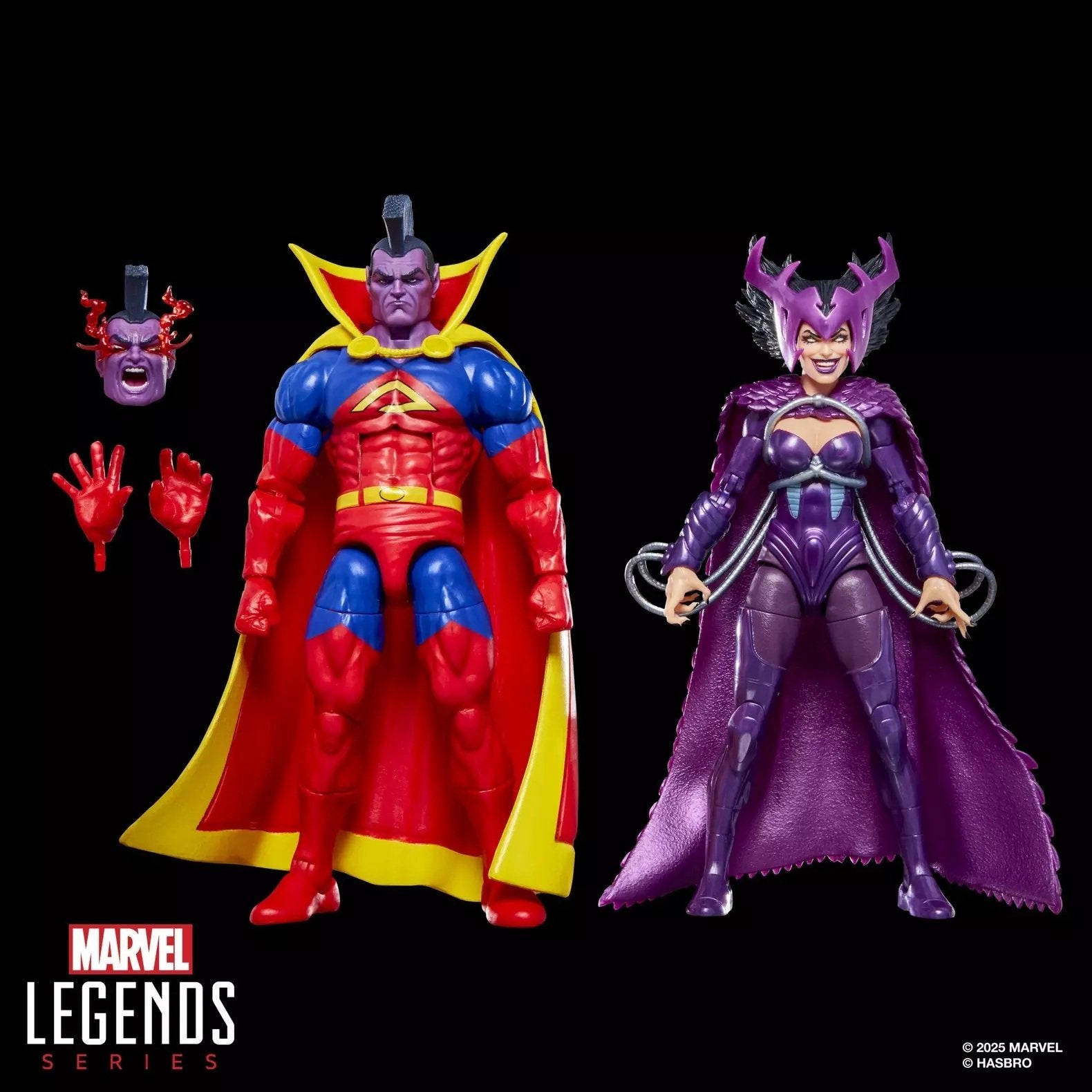 MARVEL - Deathbird & Marvel's Gladiator - Figure Legend Series 15cm