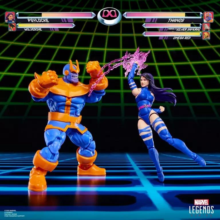 MARVEL - Psylocke VS Thanos - Figure Legend Series 15cm