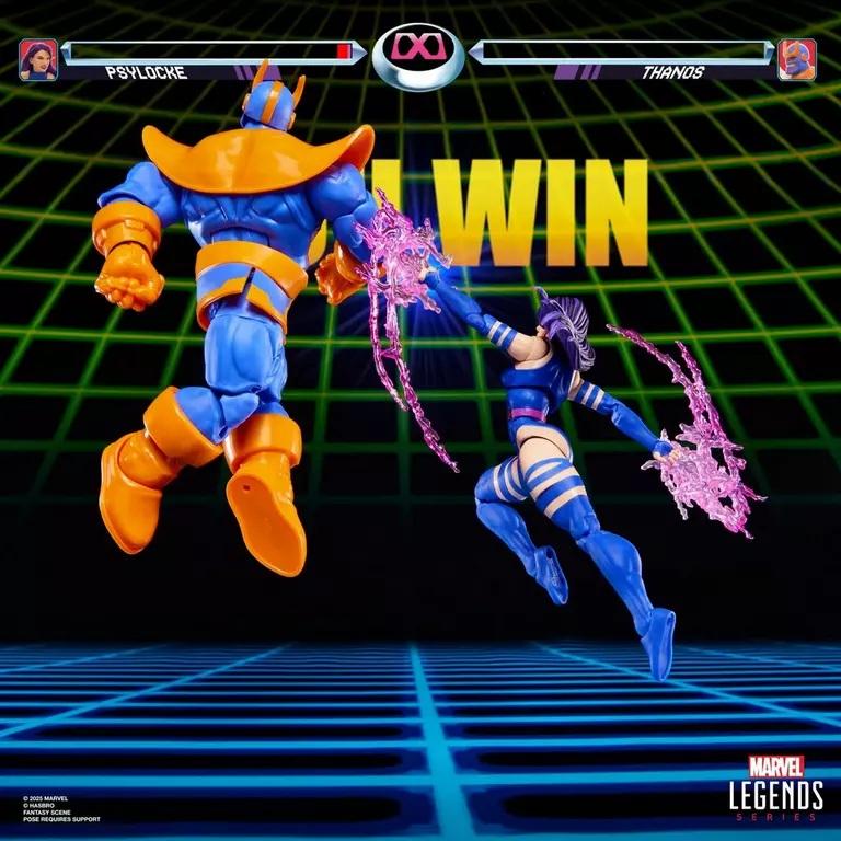 MARVEL - Psylocke VS Thanos - Figure Legend Series 15cm