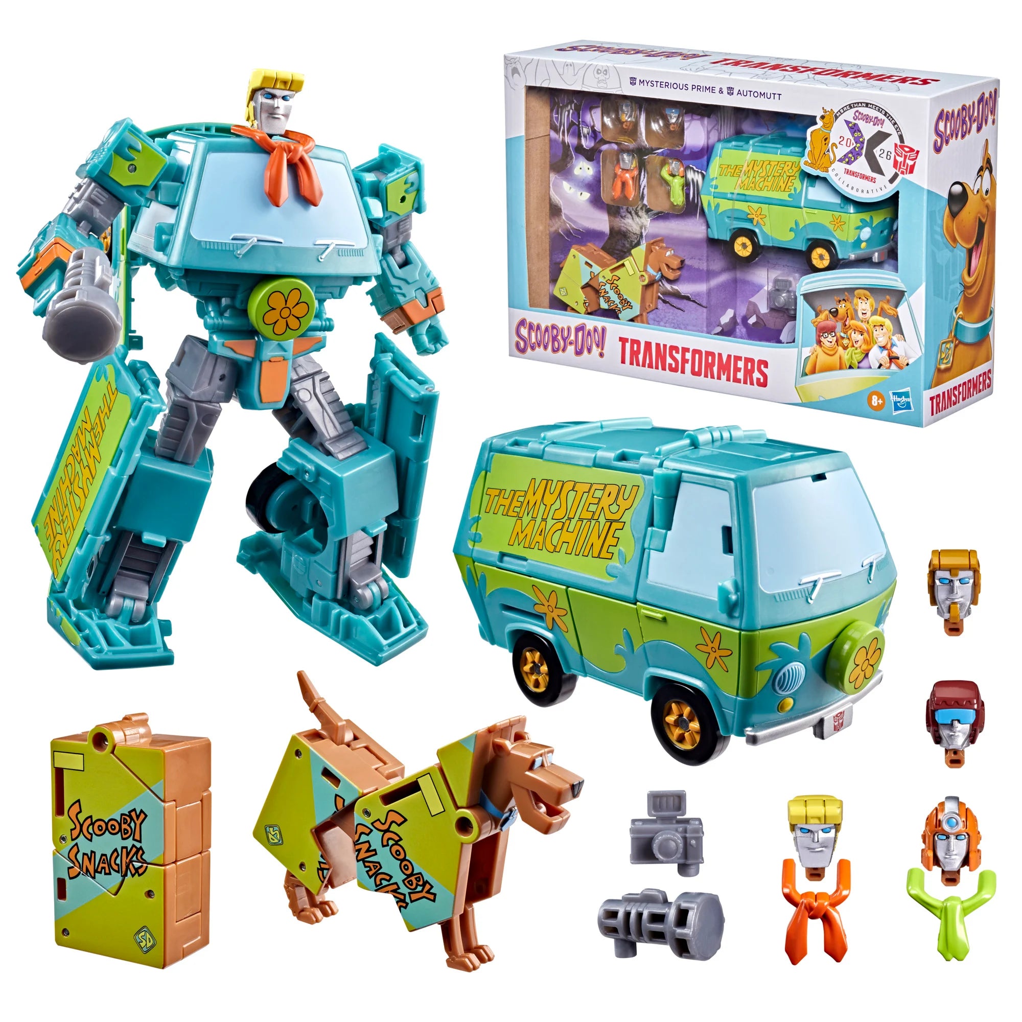 TRANSFORMERS X SCOOBY-DOO - Mysterious Prime - Fig. Collaborative 15cm
