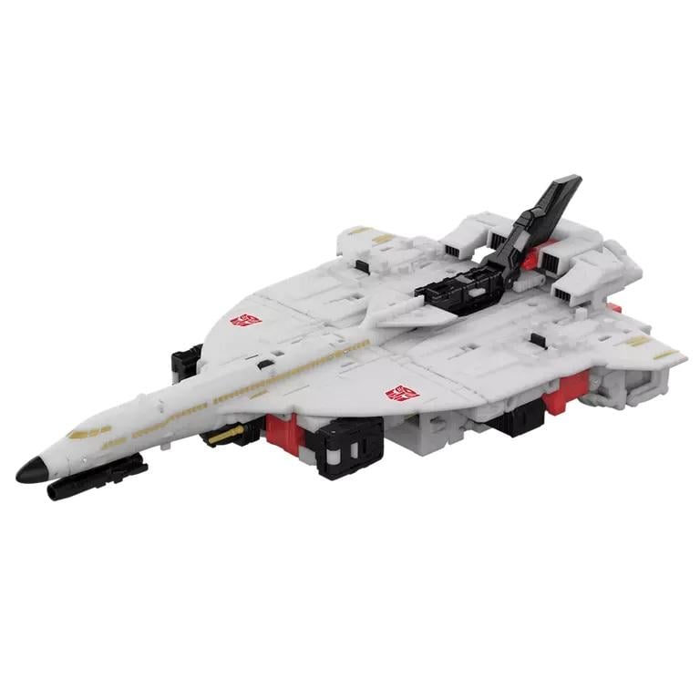 TRANSFORMERS - Aerialbot Silverbot - Figure Age Of Primes 17cm