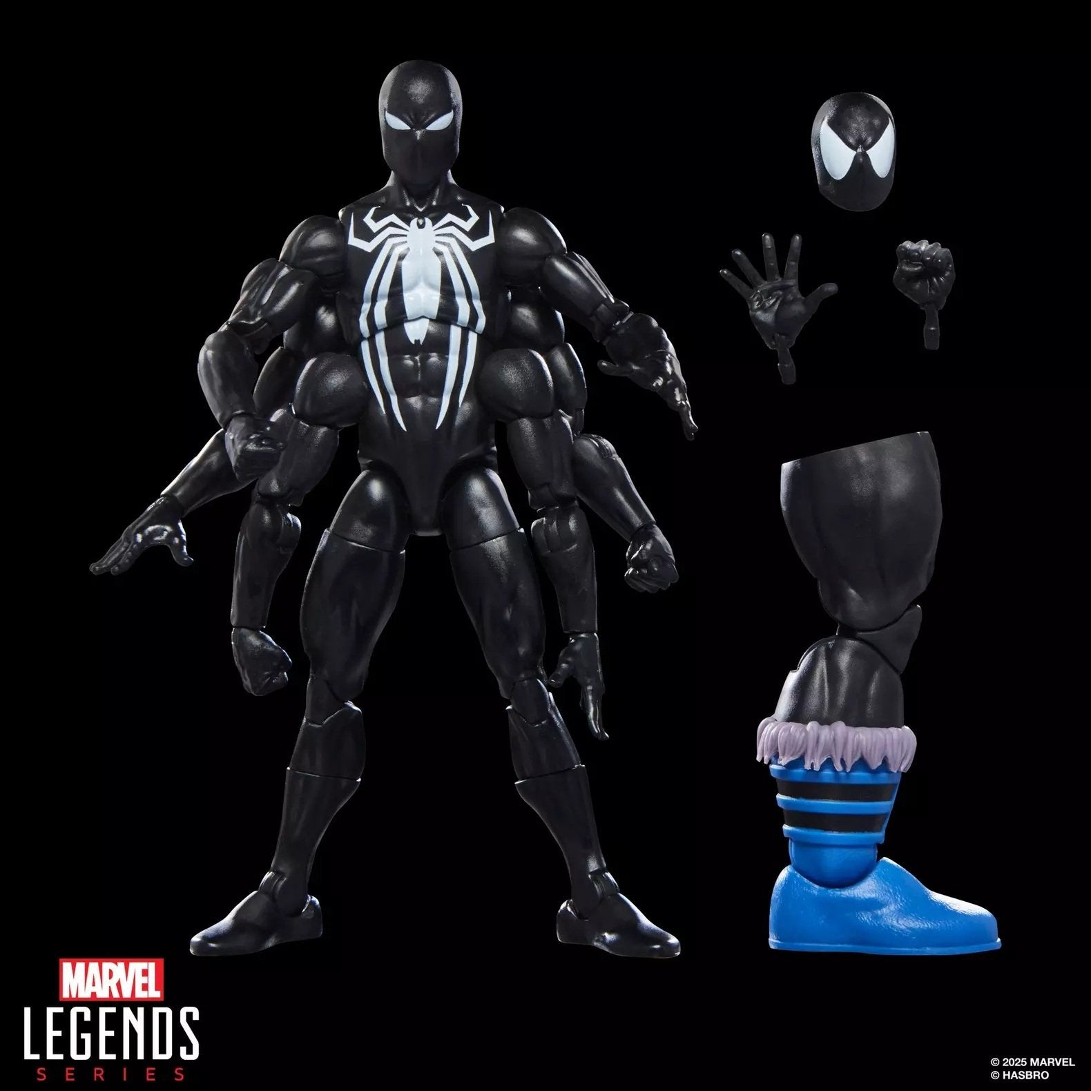 MARVEL - Dark Avengers Spider-Man - Figure Legends Series 15cm