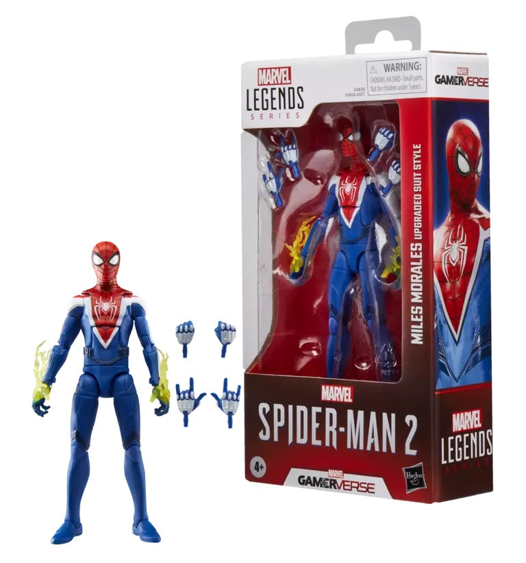 MARVEL - Miles Upgraded Suit "Gamerverse" - Fig. Legends Series 15cm
