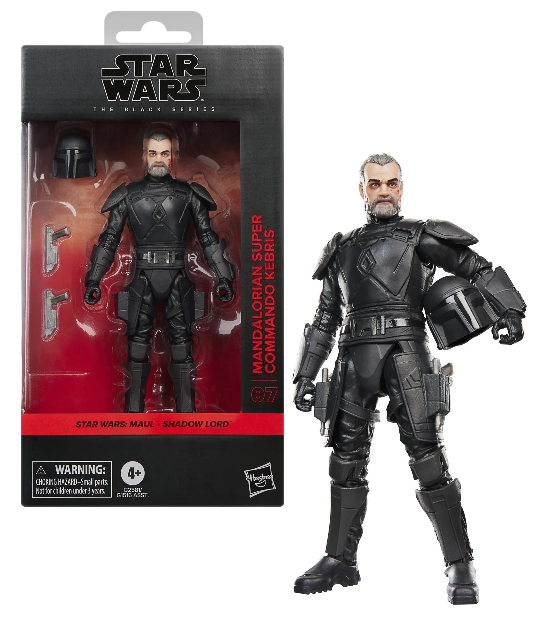 MAUL - Mandalorian Super Commando Kebris - Figure Black Series 15cm