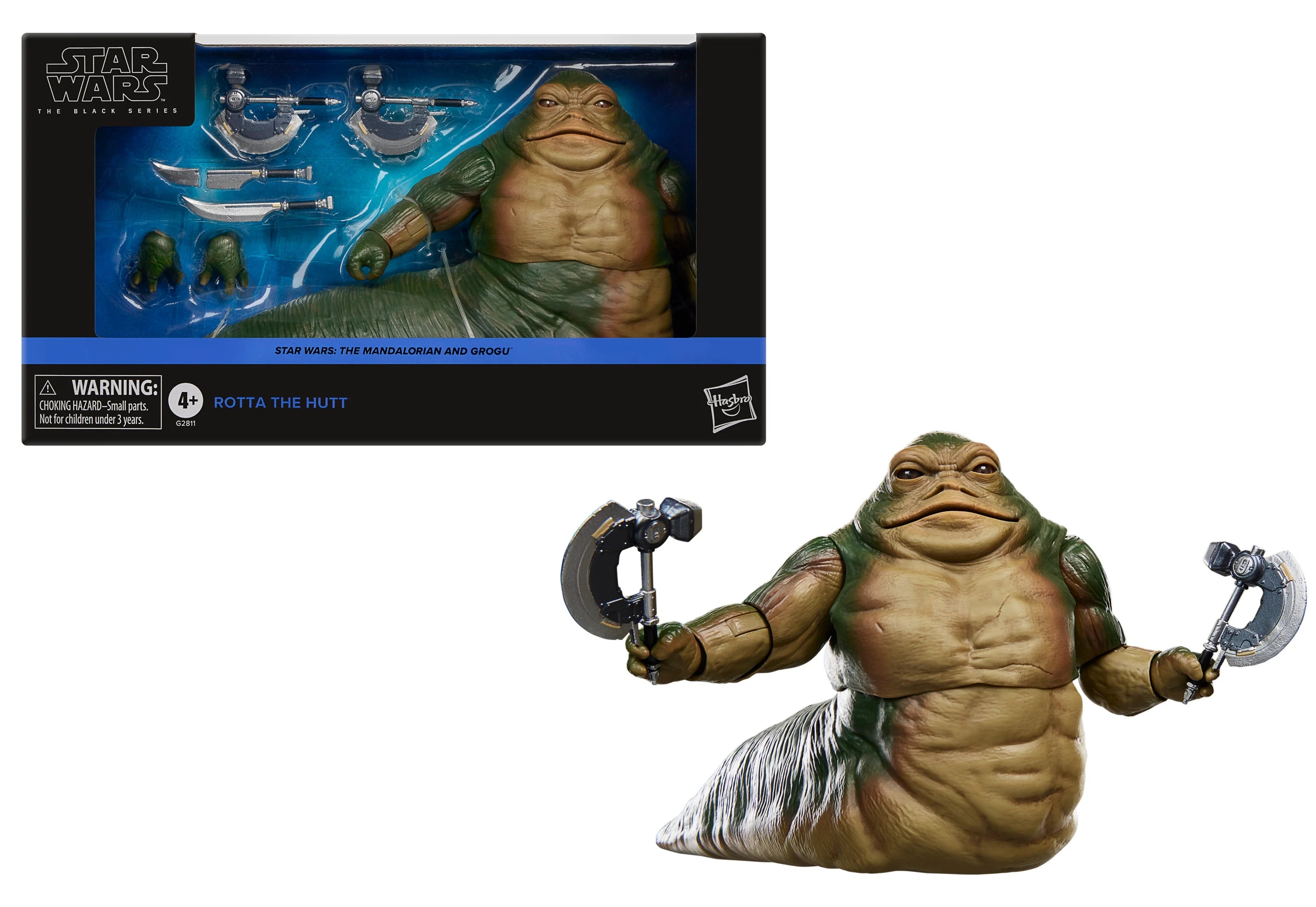 THE MANDALORIAN & GROGU - Rotta the Hutt - Figure Black Series 16.5cm
