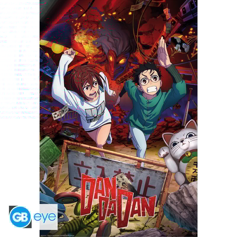 DANDADAN - Momo & Okarun - Poster 91x61cm