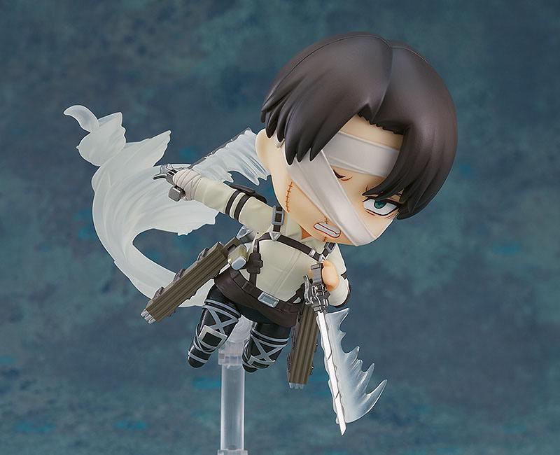 L'ATTAQUE DES TITANS S4 - Levi Ackerman - Figurine Nendoroid 10cm
