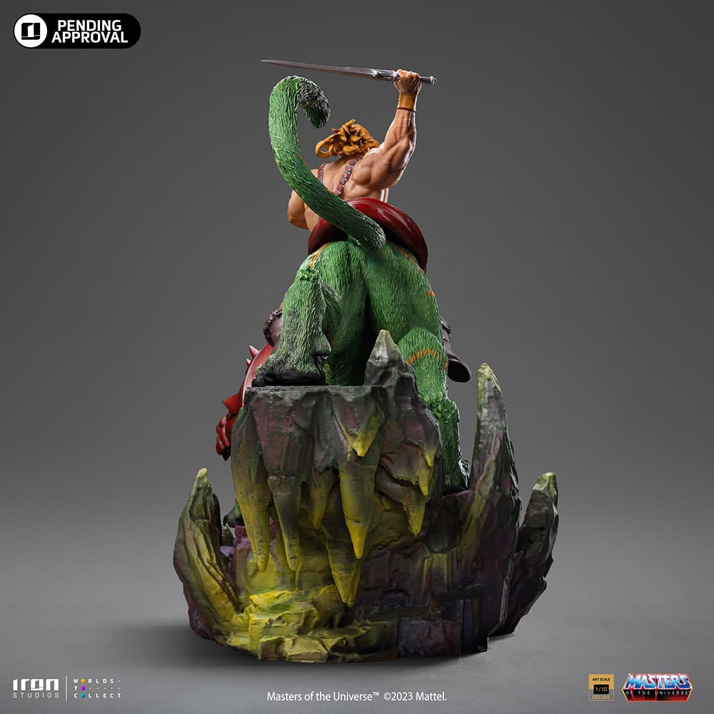 MOTU - He-Man & Battle-Cat - Statue Art Scale 1/10 31cm