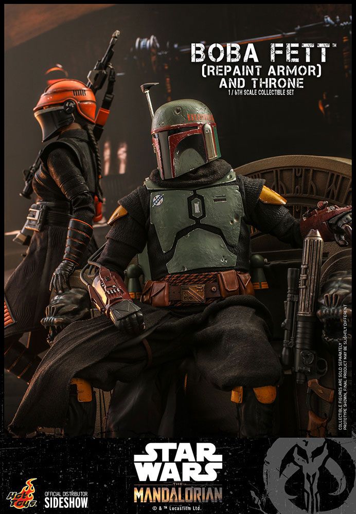 STAR WARS - Boba Fett & Throne - Action Figure Movie Masterpiece 30cm