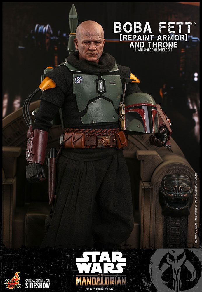 STAR WARS - Boba Fett & Throne - Action Figure Movie Masterpiece 30cm