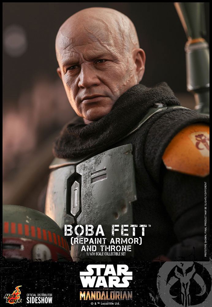 STAR WARS - Boba Fett & Throne - Action Figure Movie Masterpiece 30cm