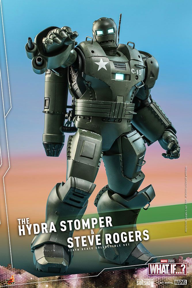 MARVEL - Hydra Stomper & Steve Rogers (What if...?) - Figures 56cm