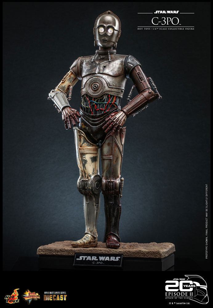 STAR WARS - C-3PO (Episode 2) - Action Figure 1/6 29cm