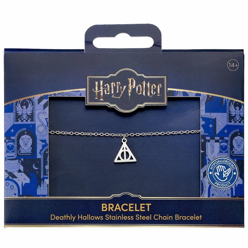HARRY POTTER - Deathly Hallows - Silvery Stainless Steel Bracelet