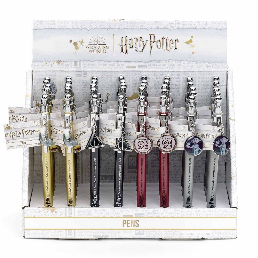 HARRY POTTER - Display - 4 Pen X 10 - Symbols - Box of 40 Pc.