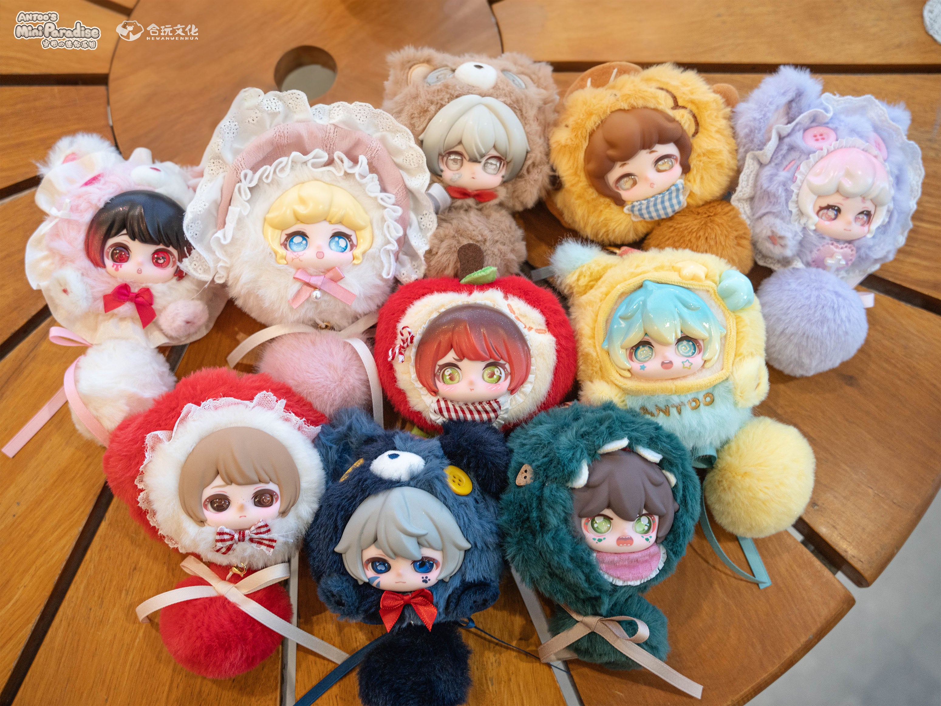 HE WAN WEN HUA - Antoo's mini Paradise series BLIND BOX (9pcs) - 9cm