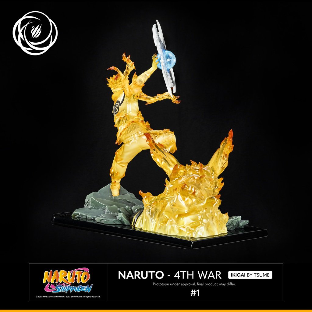 NARUTO - Naruto Uzumaki Ikigai - 4th War - Resin Statue 1/6 By Tsume