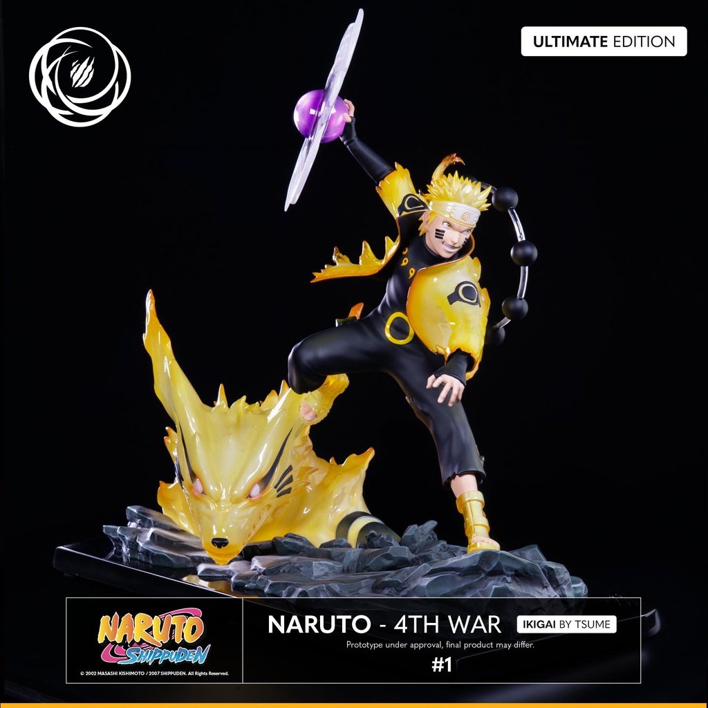 NARUTO - Naruto Uzumaki Ikigai UL- 4th War - Resin Statue 1/6 By Tsume